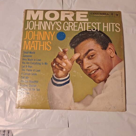 Johnny Mathis More Johnny's greatest hits lp record - Picture 1 of 4